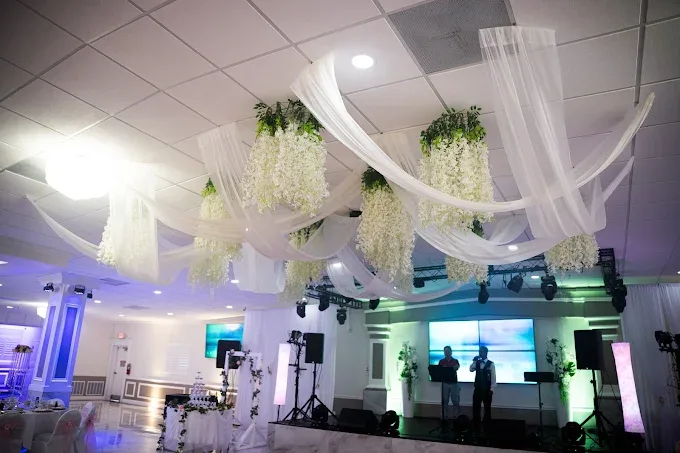 Ceiling Deco at M&N Event Hall.